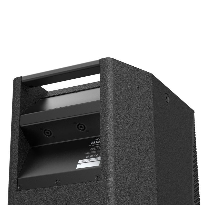 Audac VEXO112 High Performance 2-Way Loudspeaker - 12" (Black)