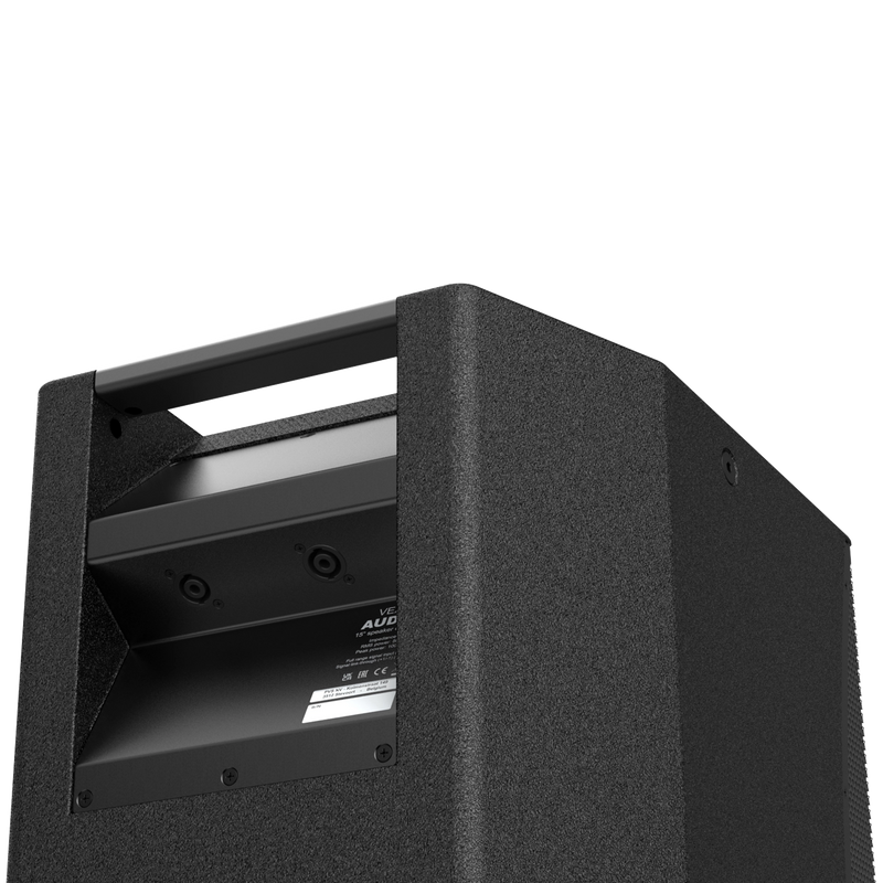 Audac VEXO115 High Performance 2-Way Loudspeaker - 15" (Black)