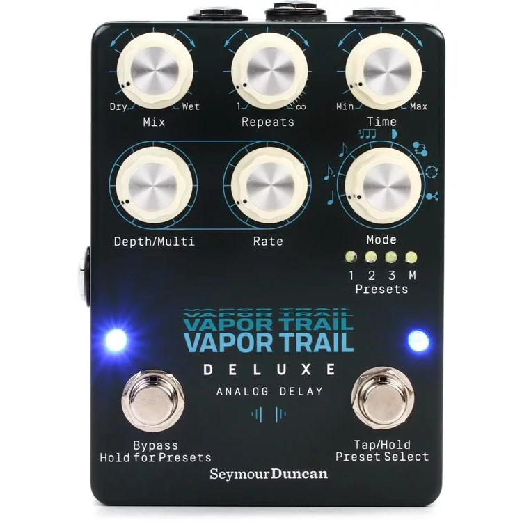 Seymour Duncan VAPORTRAIL Deluxe Analog Delay Pedal