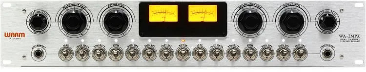 Warm Audio WA-2MPX Préampli micro/ligne/instrument à lampe 2 canaux
