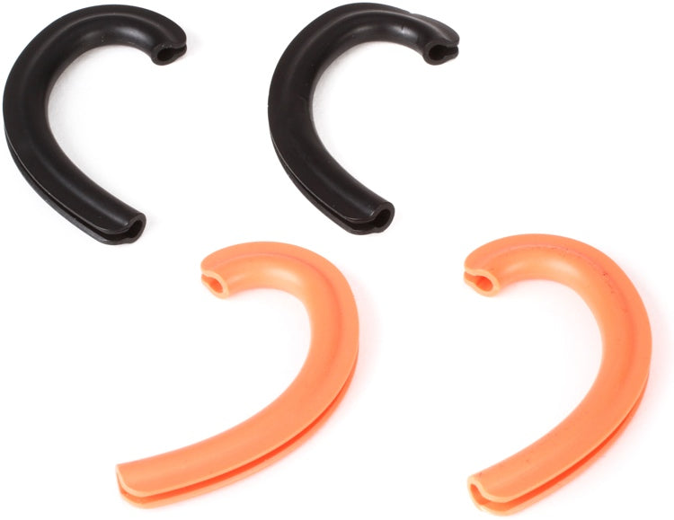 Westone Ear Guide for Cable 2-pair Pack - Black and Orange