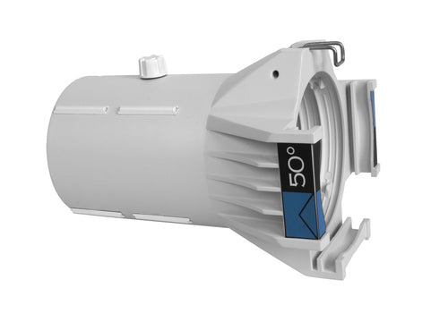 Chauvet Professional OHDLENS-50DEG-WHT Ovation Ellipsoidal HD Lens Tube - 50 Degree (White)