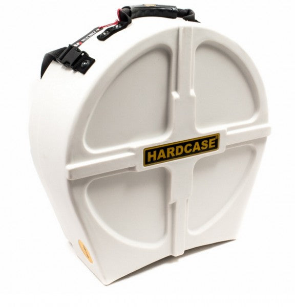 Hardcase HNP18BW 18" Bass Drum Case with Wheels and Pull Handle (White)