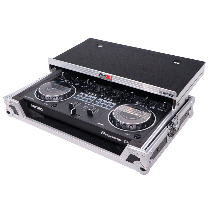 ProX X-DDJREV1LT ATA Flight Case For Pioneer DDJ-REV1 DJ Controller w/Laptop Shelf
