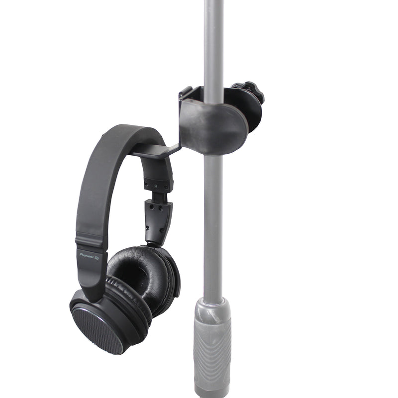 ProX X-HH711 Universal Clamping Headphone Holder for Speaker Poles and Stands