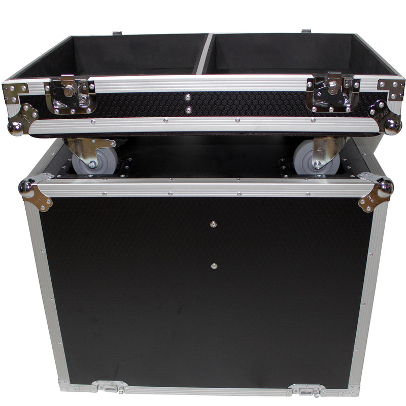 ProX X-JBL-VRX932LAP Fight Case for 2 JBL VRX932LAP Line Array Speakers W-4 inch Casters