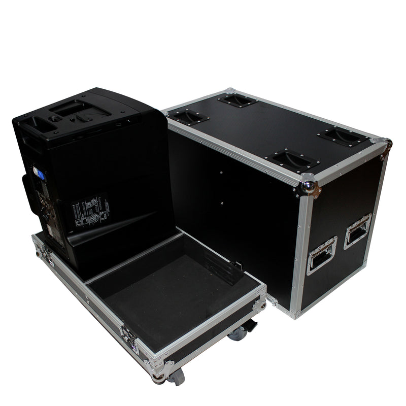 ProX X-QSC-KLA12 Flight-Road Case for 2 QSC KLA12 Speakers