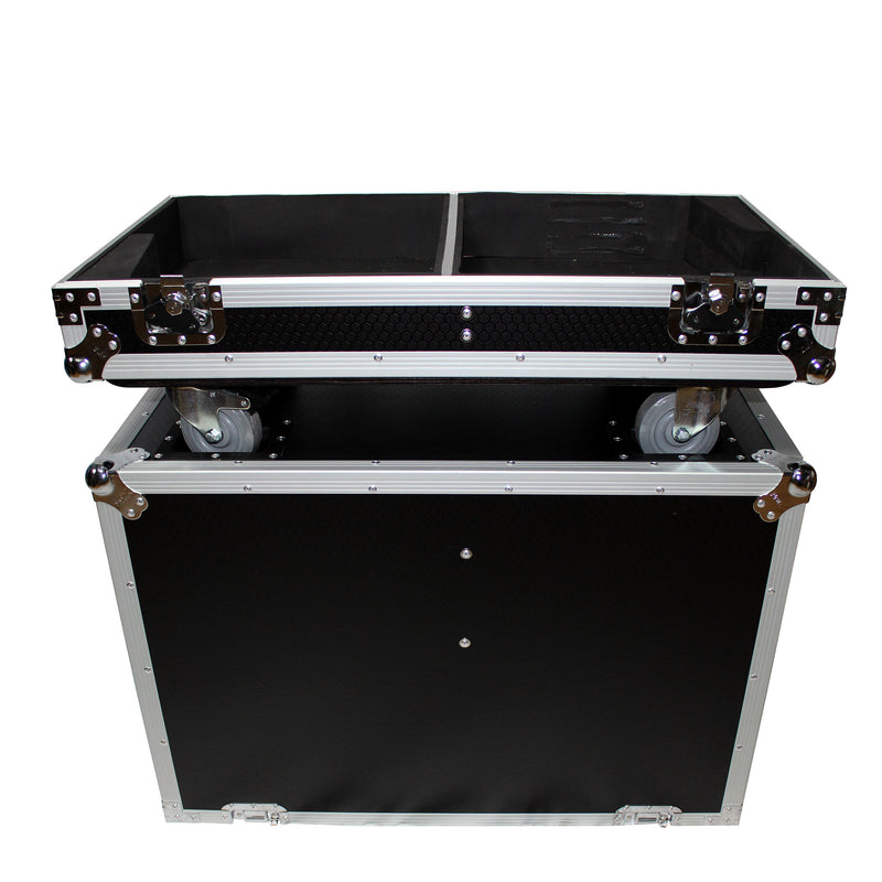 ProX X-QSC-KLA12 Flight-Road Case for 2 QSC KLA12 Speakers