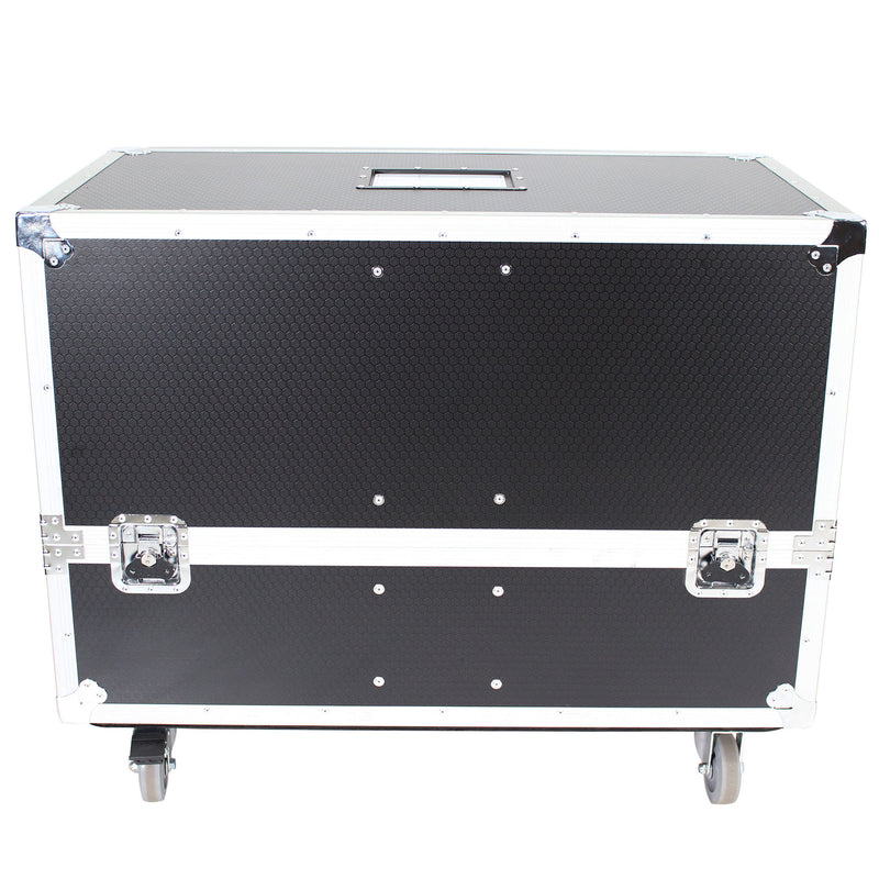 ProX X-RCF-EVOX8J8X2W ATA Style Flight-Road Case For RCF EVOX 8 J8 JMIX8 Speaker Array System Fits Two Speakers and Subs