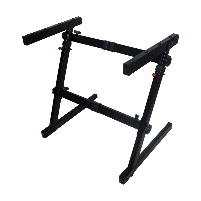 ProX Heavy Duty Z-Stand Keyboard/Case Stand with Adjustable Width and Height