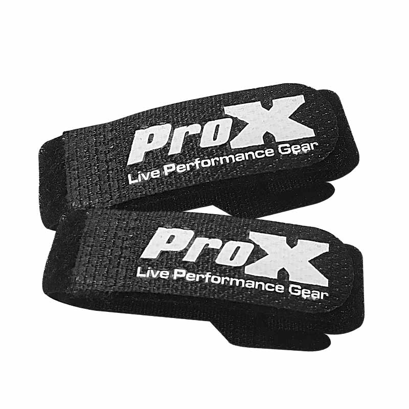 ProX XC-T10 Lot de 10 attaches de câble avec crochets et boucles