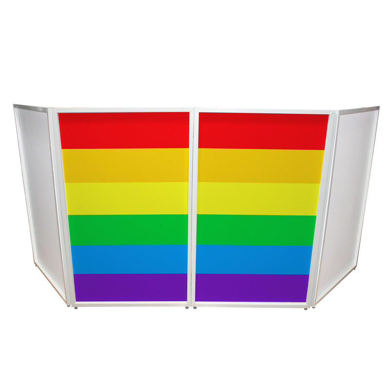 Prox xf-srnbw gay Pride LGBTQ Rainbow Design DJ Finade Enhancement Srim (Color Full)