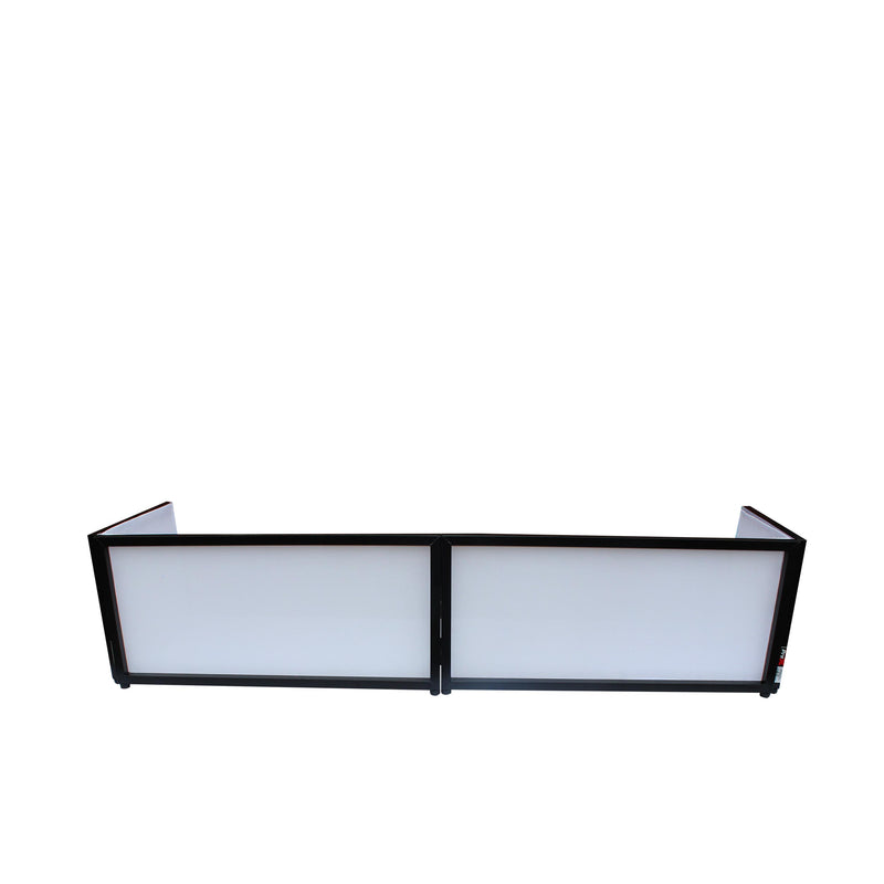 Ensemble de canevas de remplacement pour façade de table ProX XF-STTFW blanc de 6 pieds - 2 panneaux avant et 2 panneaux latéraux
