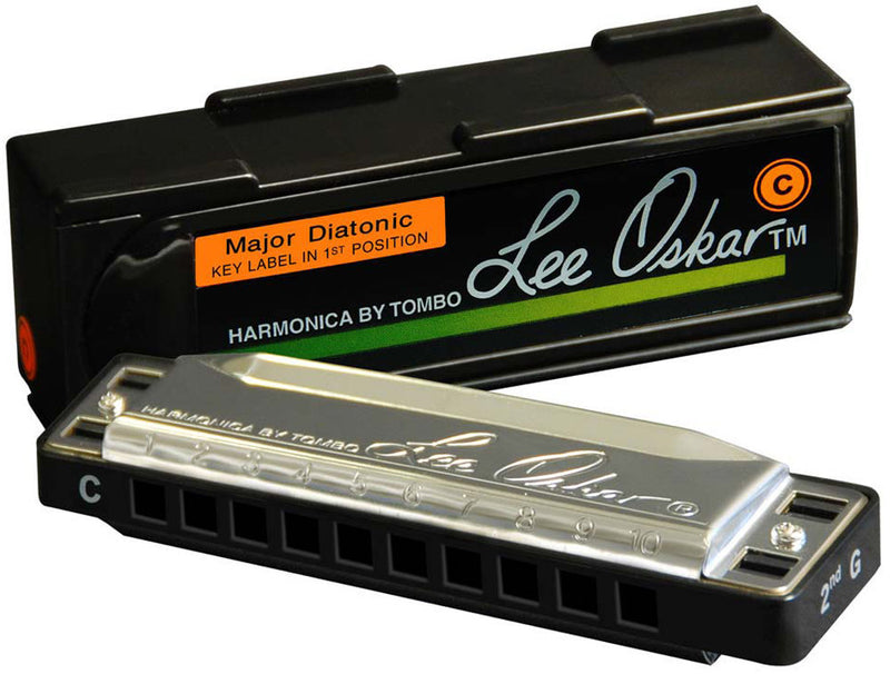 Lee Oskar 1910-MAJ-B-FLAT Harmonica diatonique Sib 10 trous