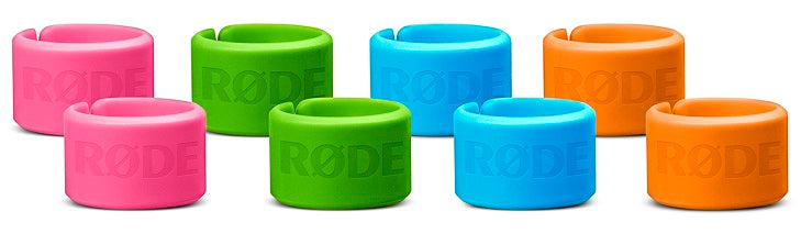 Rode XLR-ID Colour Coded Rings (8-pack)