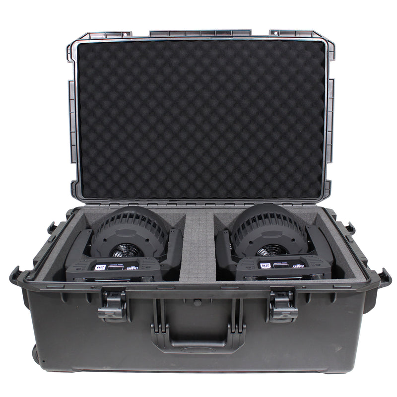 ProX VAULTX XM-1101HW Large Watertight Case W-Extendable Handle, Wheels and Pluck-N-Pak Foam