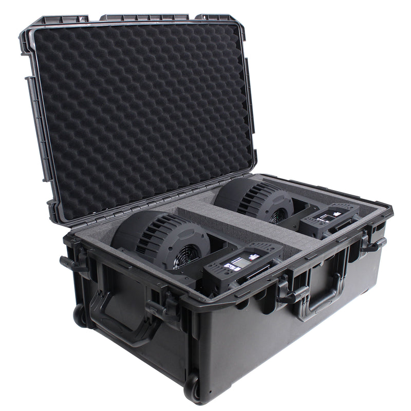 ProX VAULTX XM-1101HW Large Watertight Case W-Extendable Handle, Wheels and Pluck-N-Pak Foam