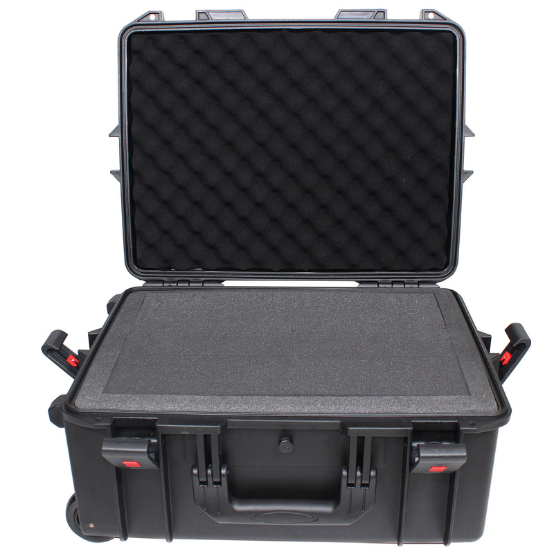 ProX VAULTX XM-1102HW Medium Universal Watertight Case W-Extendable Handle, Wheels and Pluck-N-Pak Foam