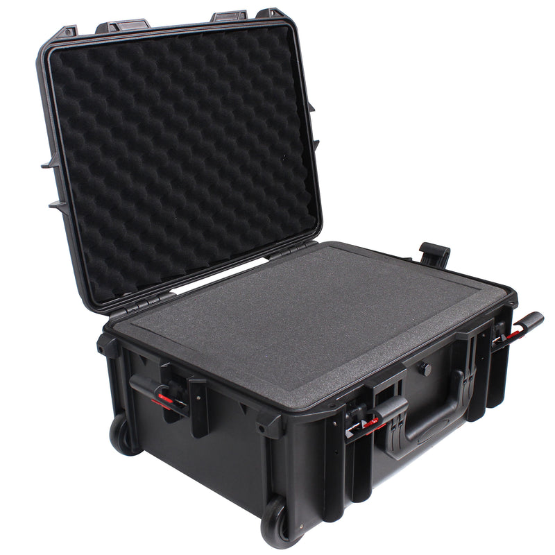 ProX VAULTX XM-1102HW Medium Universal Watertight Case W-Extendable Handle, Wheels and Pluck-N-Pak Foam