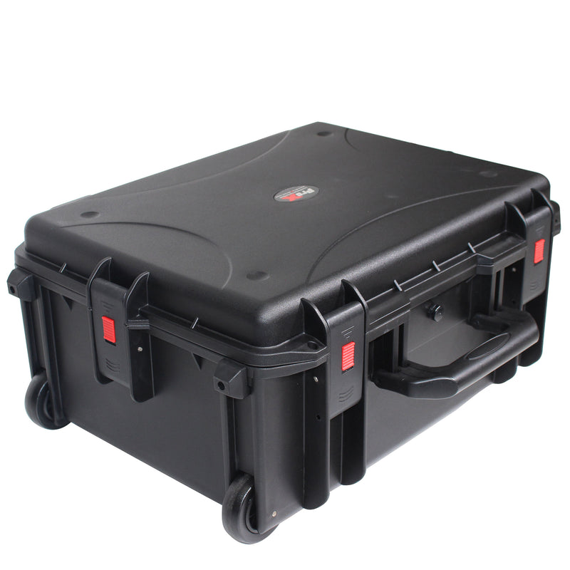 ProX VAULTX XM-1102HW Medium Universal Watertight Case W-Extendable Handle, Wheels and Pluck-N-Pak Foam