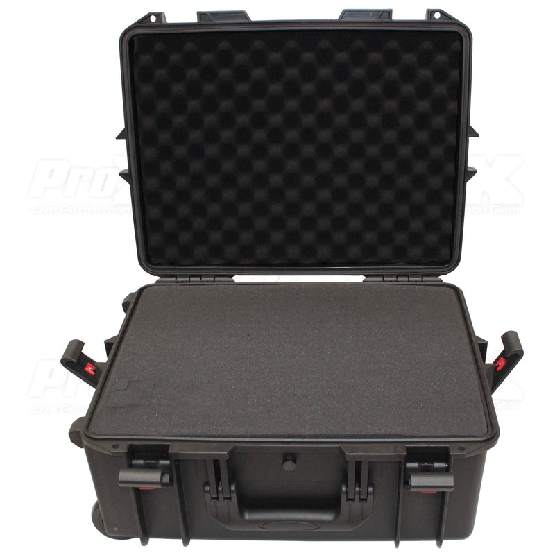 ProX VAULTX XM-1102HW Medium Universal Watertight Case W-Extendable Handle, Wheels and Pluck-N-Pak Foam