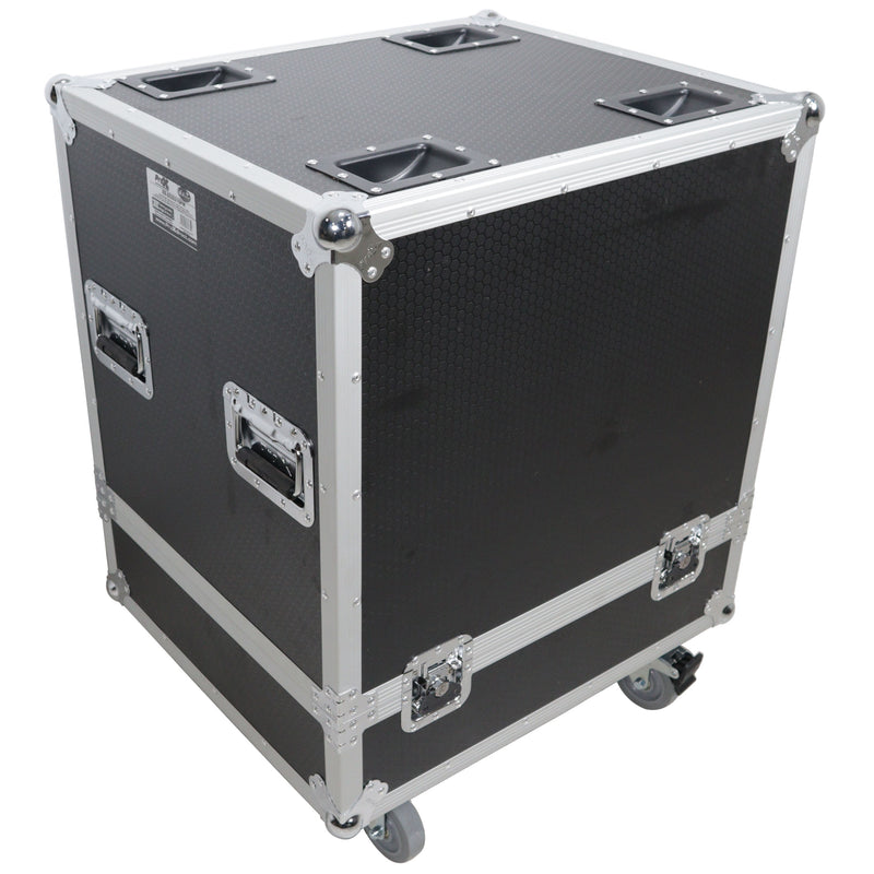 ProX XS-252521SPW Subwoofer Speaker Flight Case w/Casters Interior