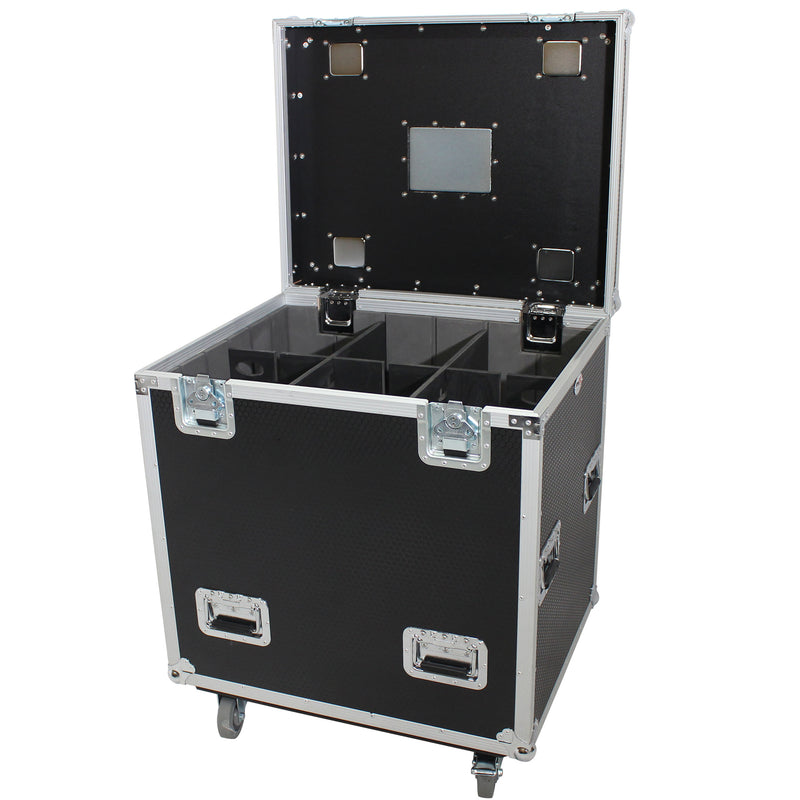 ProX XS-UTL243036W TruckPaX™ Heavy-Duty Truck Pack Utility Flight Case W-Divider and Tray Kit