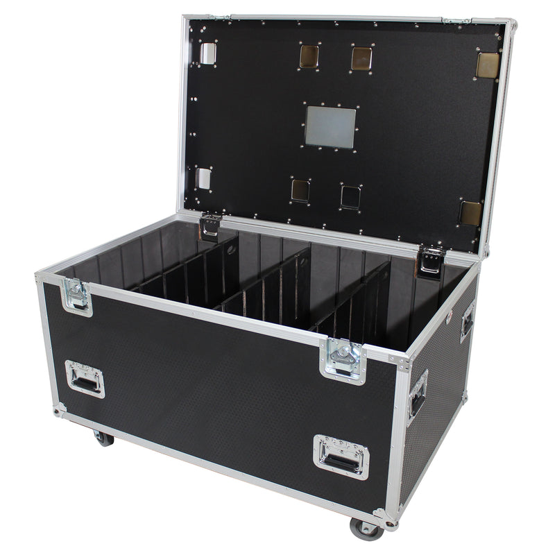 ProX XS-UTL483030W TruckPaX™ Heavy-Duty Truck Pack Utility Flight Case W-Divider and Tray Kit