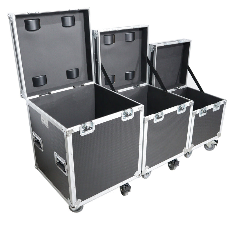 ProX XS-UTL49-PKG3 Utility Storage ATA Style Road - 3 Case Package