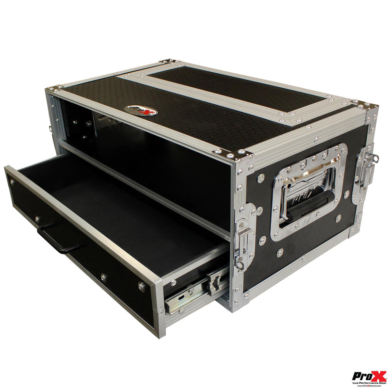 Prox XS-WM-2U2DR-MK2 2U Rack Case avec tiroir à rack 2U 12 "de profondeur