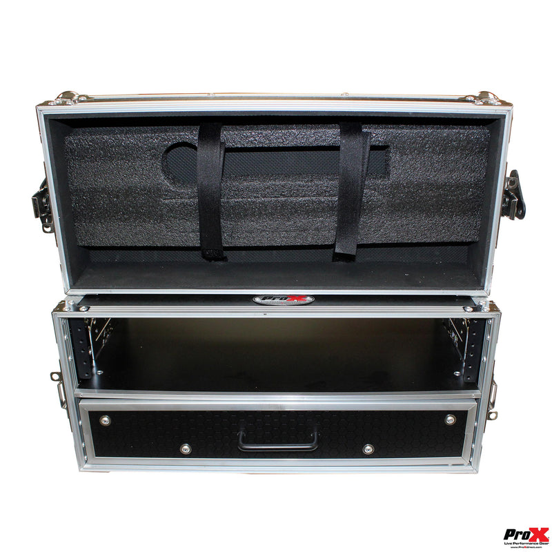 Prox XS-WM-2U2DR-MK2 2U Rack Case avec tiroir à rack 2U 12 "de profondeur