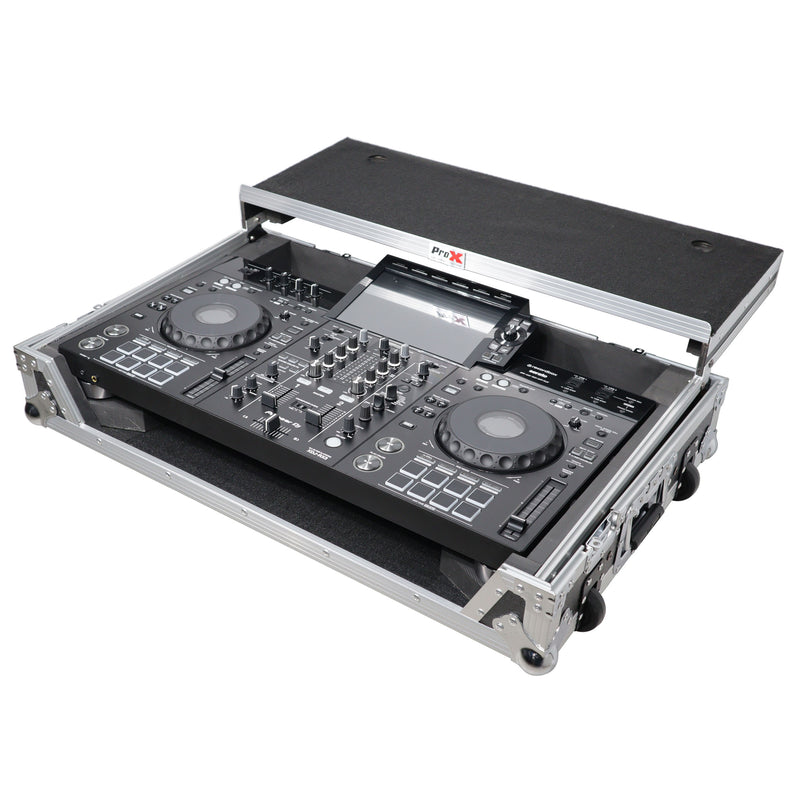 Prox XS-XDJRX3-WLT ATA Flight Case ATA Flight Case pour Pioneer XDJ-RX3 DJ Contrôleur avec plate-forme d'ordinateur