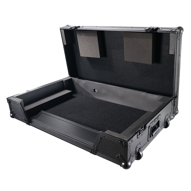 ProX XS-XDJXZWBL Flight Case for Pioneer XDJ-XZ Standalone DJ System w/ Wheels - Black on Black