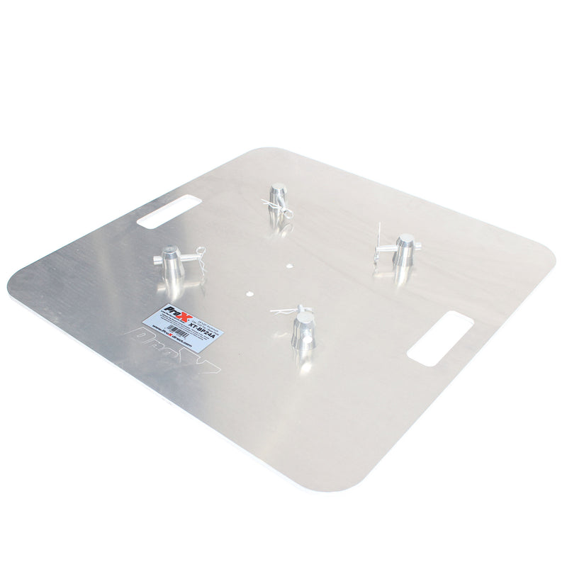 ProX XT-BP24A MK2 24 po. x 24 po. Plaque de base en aluminium pour fermes F34 et F33, compatible avec la plupart des fabricants avec connecteurs coniques