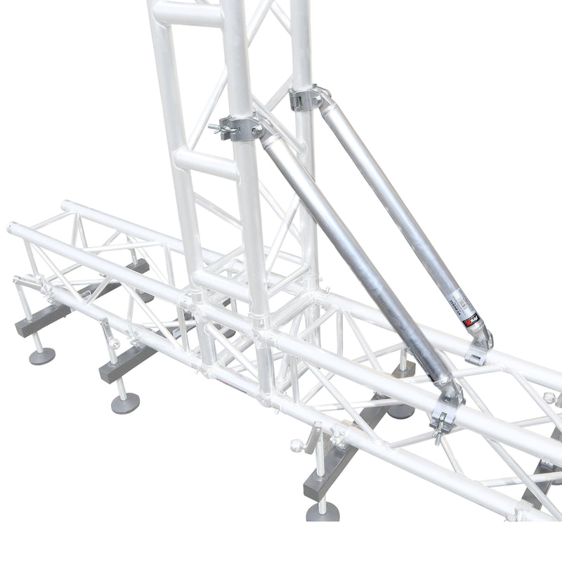 ProX XT-DCS59 Single Truss Tube W-Clamp and Hinge on Each End