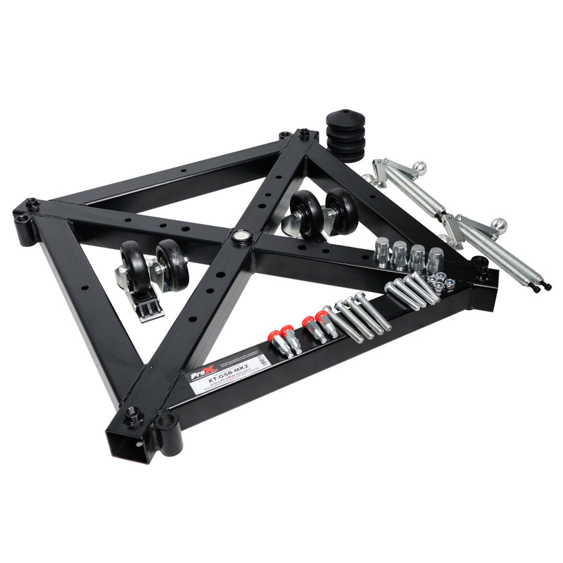 ProX XT-GSBMK3 Base de support au sol universelle pour tour verticale sur roues avec vérins de nivellement pour fermes à boulons F34, F44 et 12"