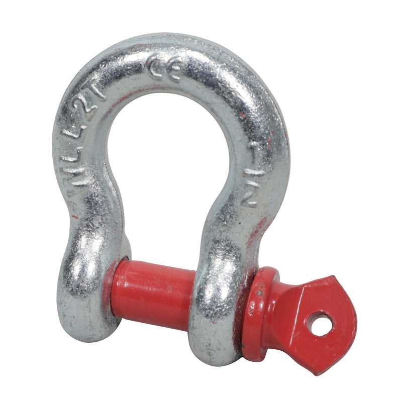 ProX XT-USHACKLE050 2 Ton 1/2" Galvanized Screw Pin Anchor U Shackle