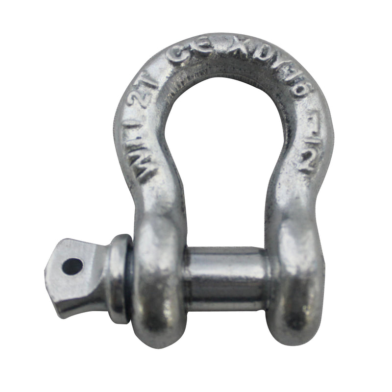 ProX XT-USHACKLE 2 Ton 1/2" Galvanized Screw Pin Anchor Shackle