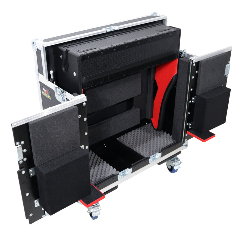ProX XZF-AH-SQ6 For Allen and Heath SQ-6 Flip-Ready Hydraulic Console Easy Retracting Lifting Case by ZCASE