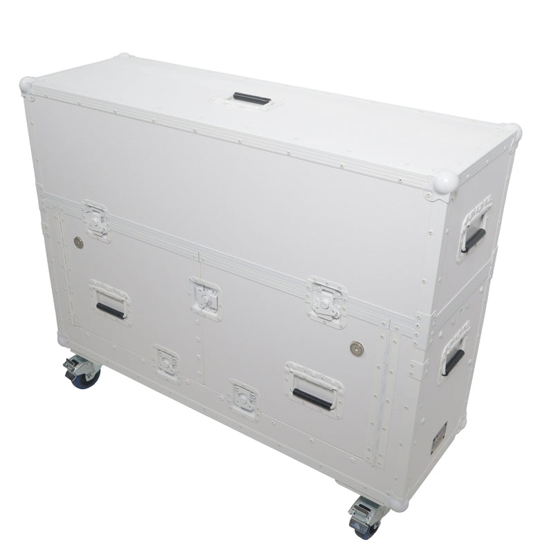ProX XZF-UCXX Flip-Ready Easy Retracting Hydraulic Lift Case (White)