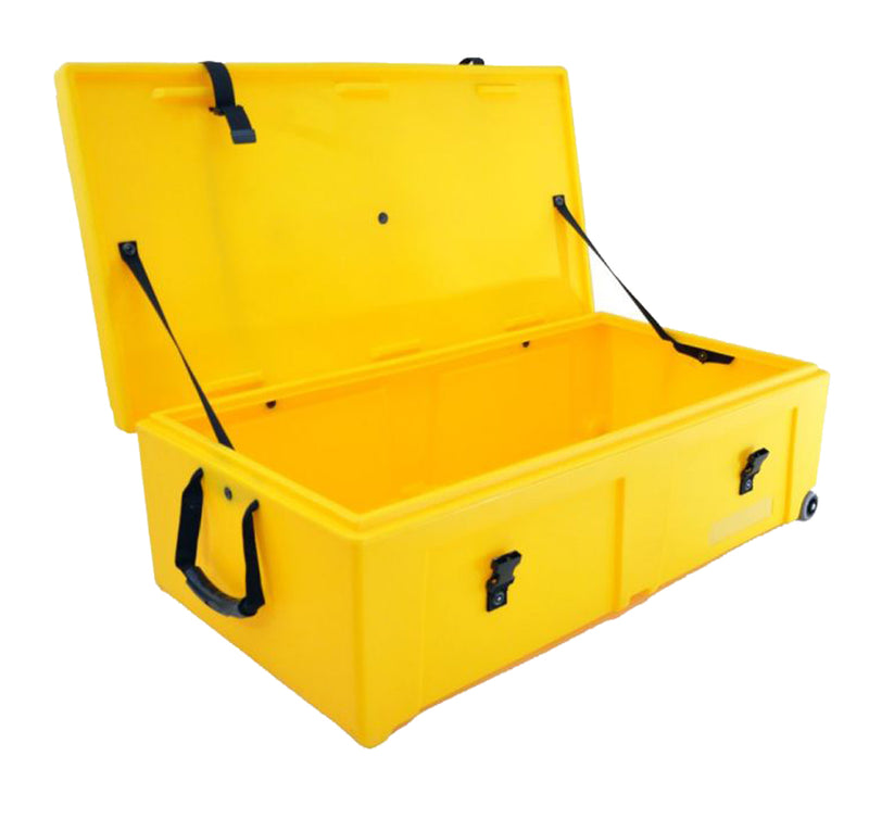 Hardcase HNP36WY 36" Hardware Case With Wheels (Yellow)