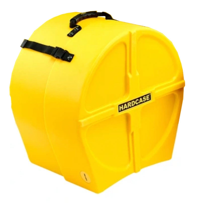 Hardcase HNP14TY 14" Tom Drum Case (Yellow)