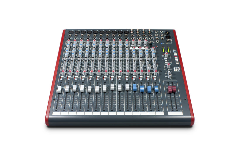 Allen &amp; Heath ZED-18 Mixeur d'enregistrement et de son en direct à 18 canaux avec connexion USB 