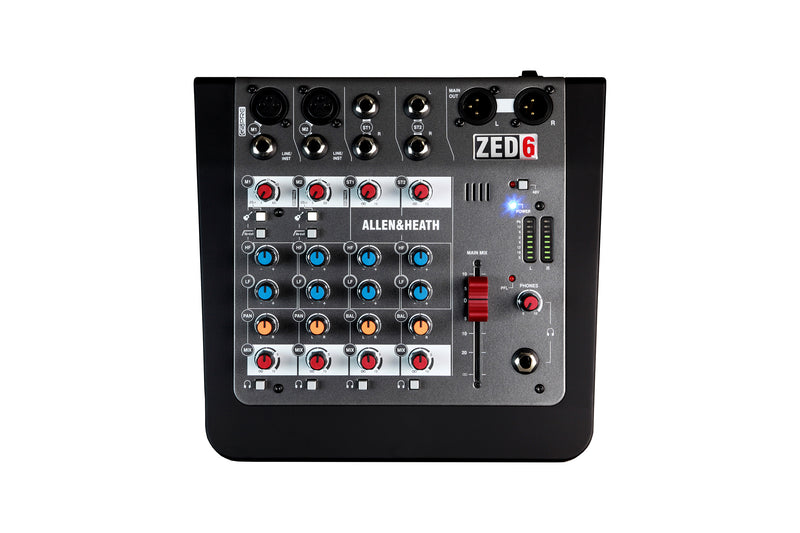Table de mixage analogique compacte Allen &amp; Heath ZED6