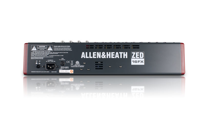 Allen & Heath ZED-16FX Multipurpose USB Mixer With FX