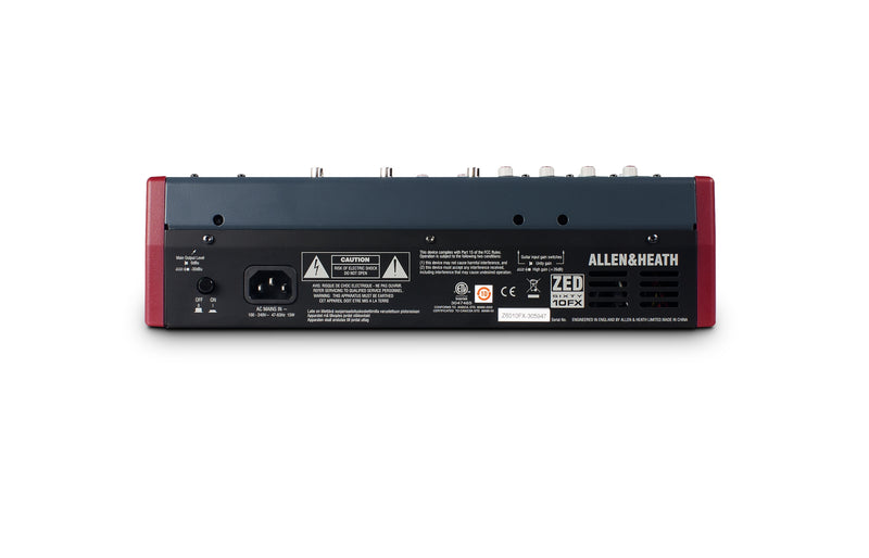Allen & Heath ZED60-10FX Multipurpose Mixer With FX