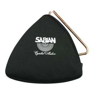 Sabian 61140-6 Black Zippered Triangle Bag - 6"
