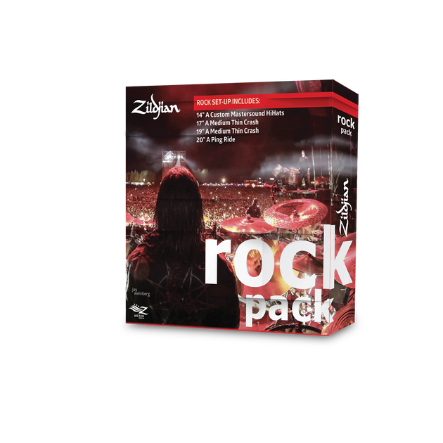 Zildjian A0801R Un pack de cymbales rock Zildjian