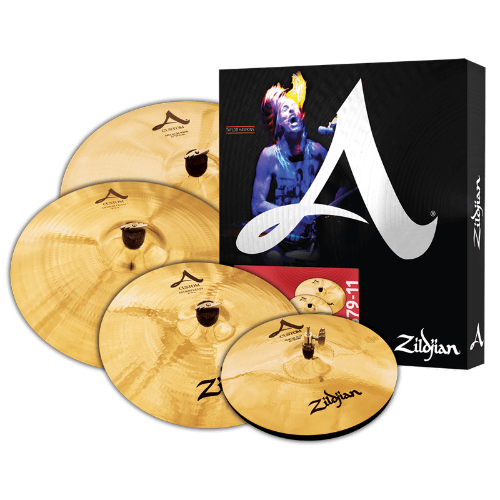 Zildjian A20579-11 A Custom Cymbal Set - Red One Music