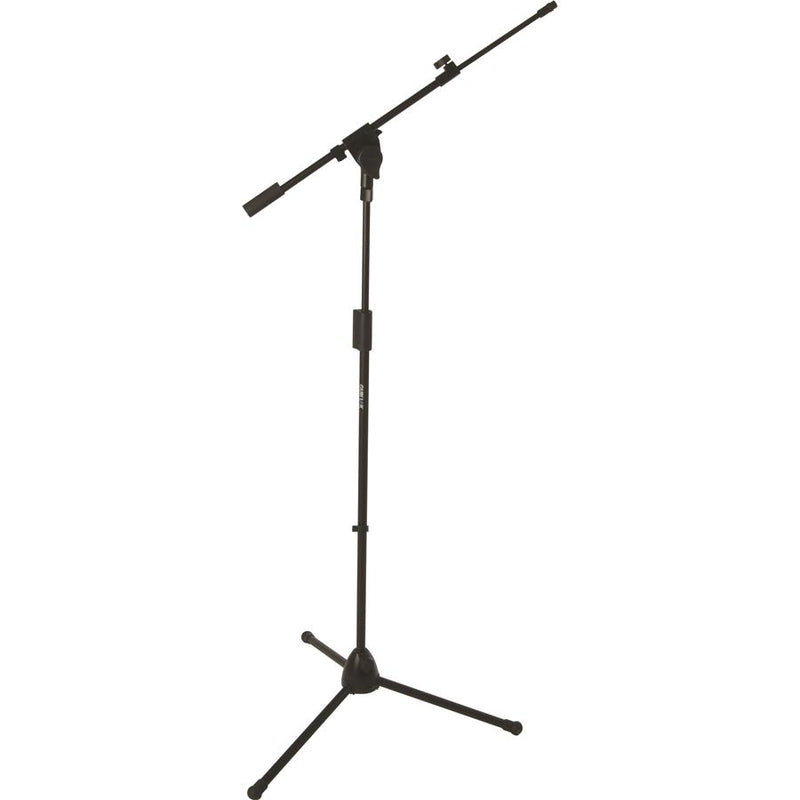 Quiklok A-514 Bk Professional Microphone Stand Featuring Heavy-Duty Cast-Alloy Tripod Base - Red One Music